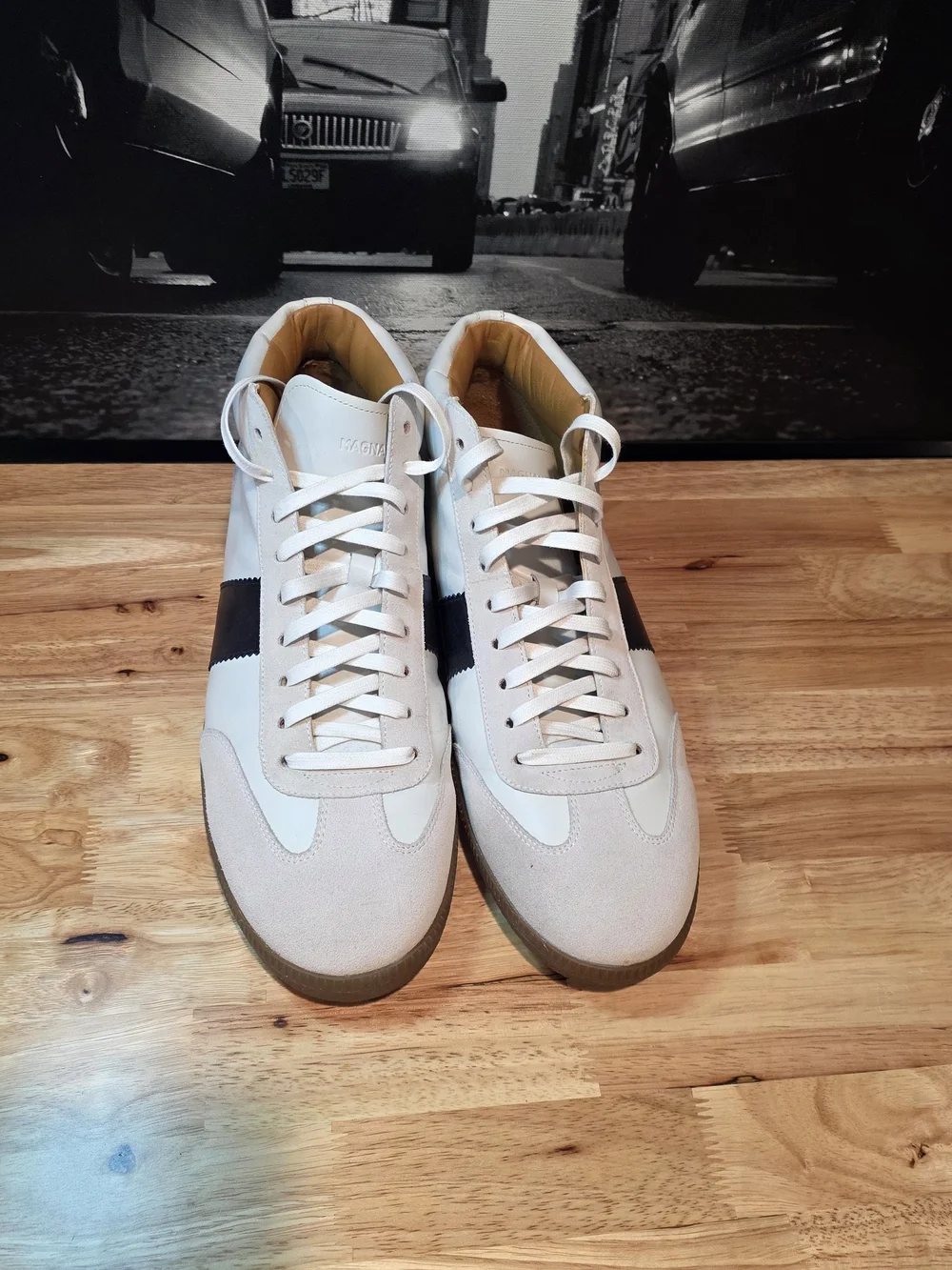 MAGNANNI Primera Mid Top Sneakers – Men’s Size 13 - Picture 5 of 8